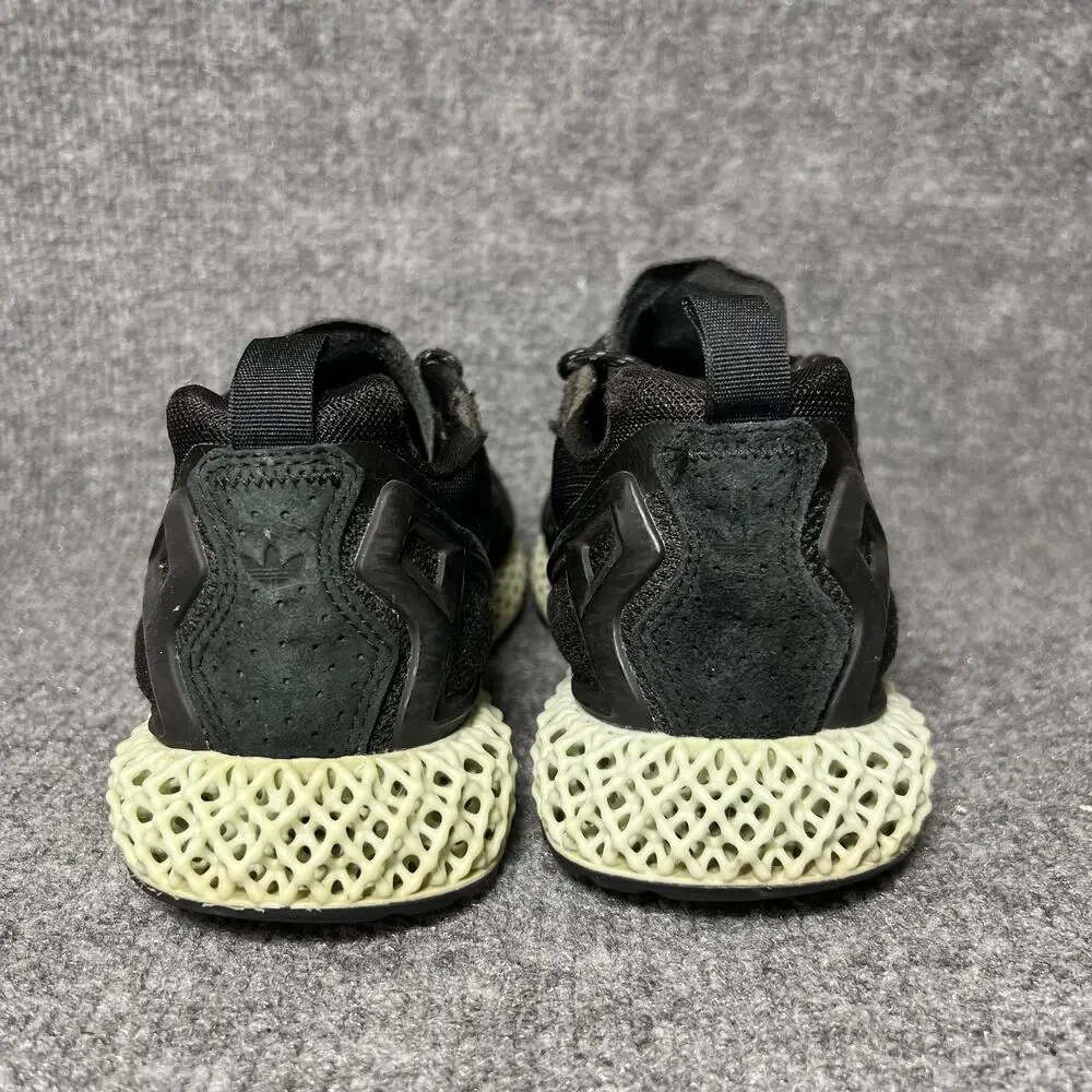 Adidas ZX 2K 4D Shoes Mens Size 7 FV9027 Black 3D Printed Runner Sneakers
